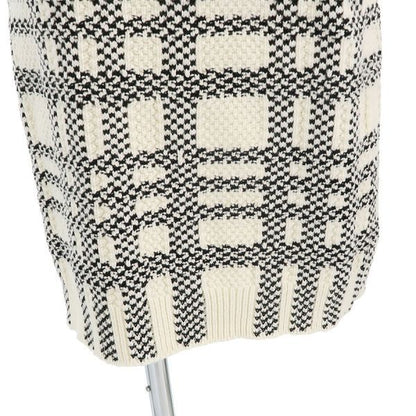 Louis Vuitton Knit Skirt Leather Canvas