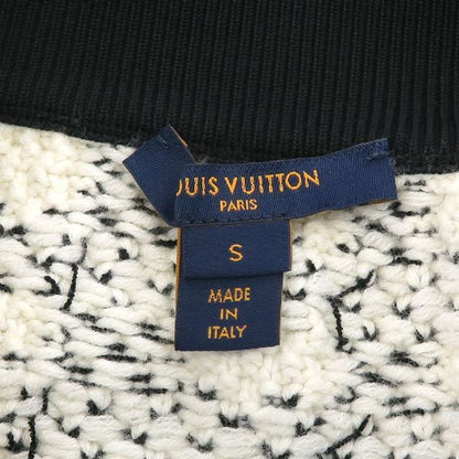 Louis Vuitton Knit Skirt Leather Canvas