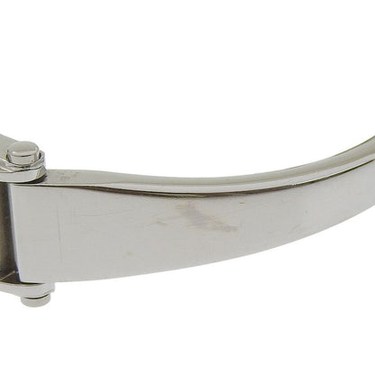 Gucci Stainless Steel Quartz Analog Display Black Dial Watch