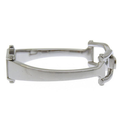 Gucci Stainless Steel Quartz Analog Display Black Dial Watch