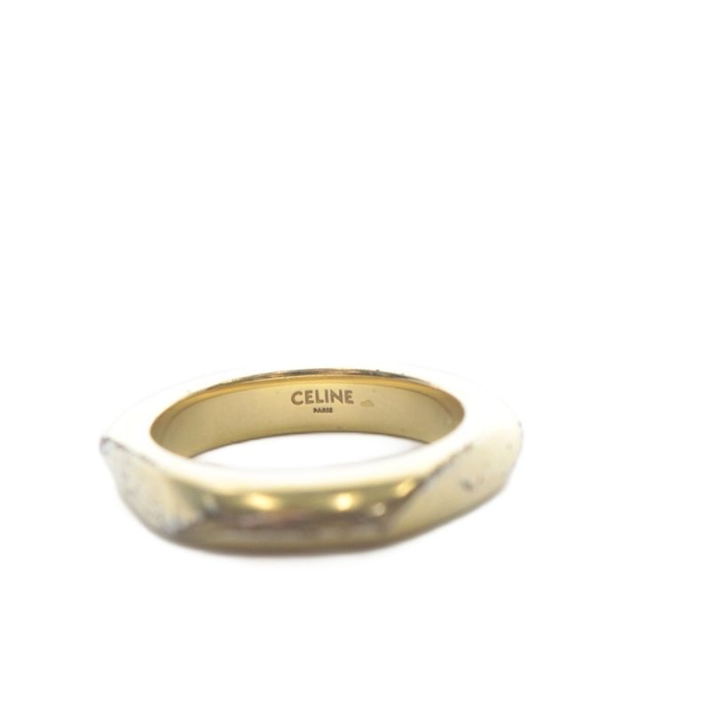 Celine Triangle Ring Gold