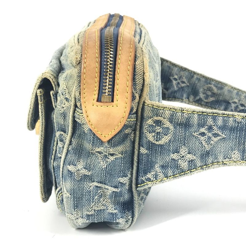 Louis Vuitton Waist Bag Monogram Denim Canvas Blue
