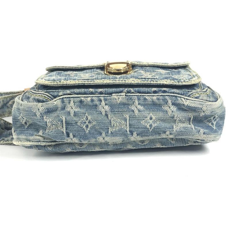 Louis Vuitton Waist Bag Monogram Denim Canvas Blue