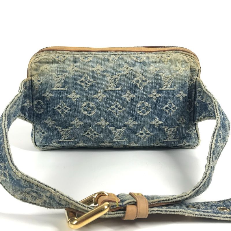 Louis Vuitton Waist Bag Monogram Denim Canvas Blue