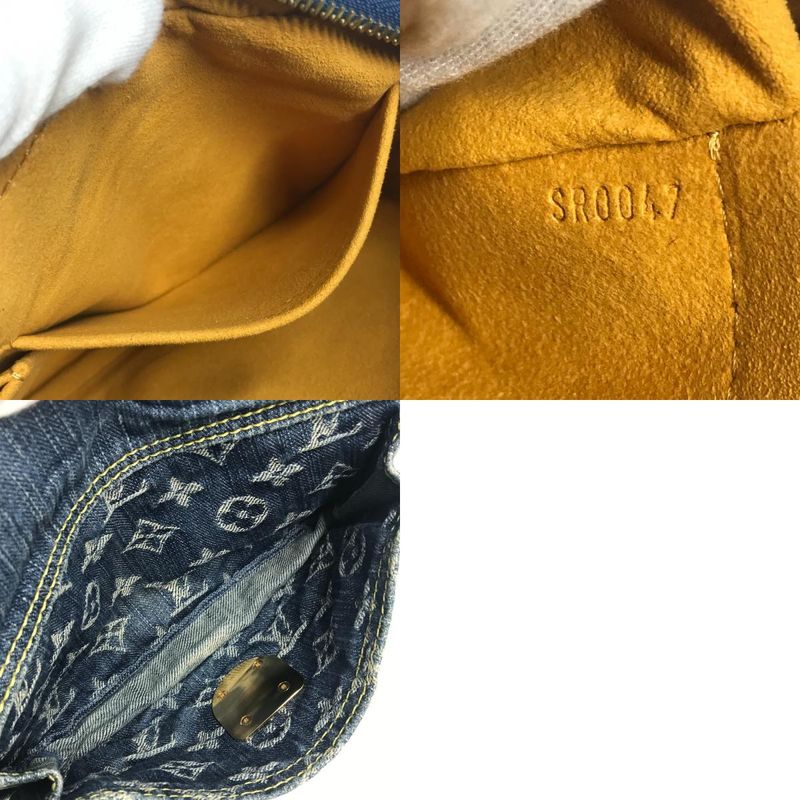 Louis Vuitton Waist Bag Monogram Denim Canvas Blue