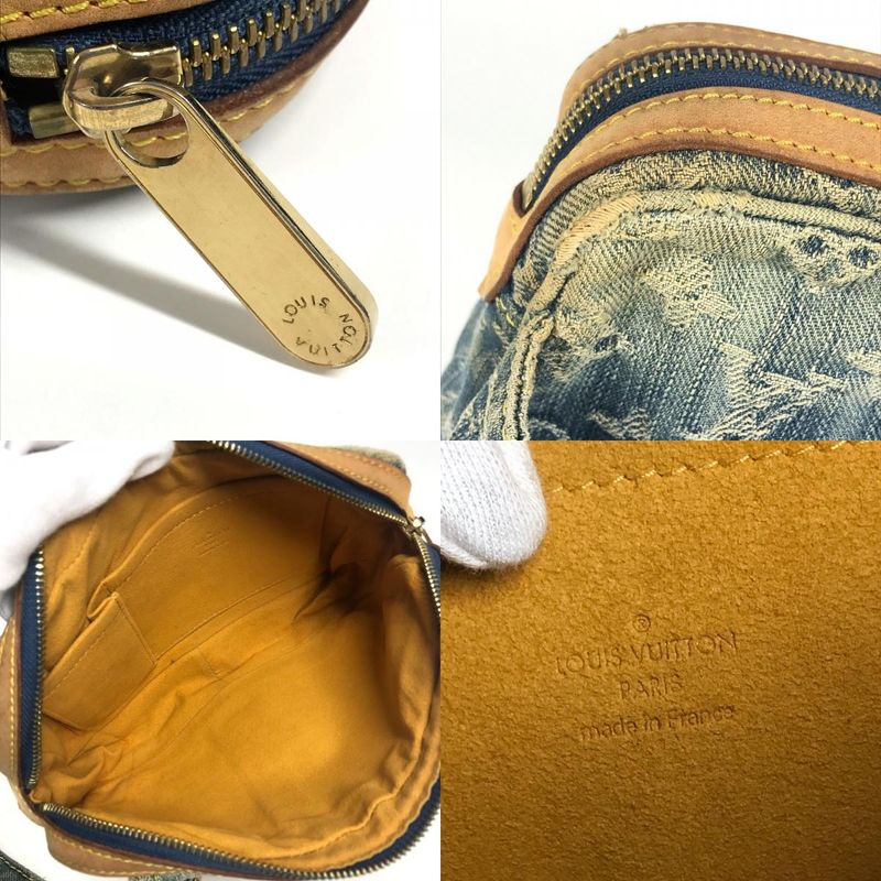 Louis Vuitton Waist Bag Monogram Denim Canvas Blue
