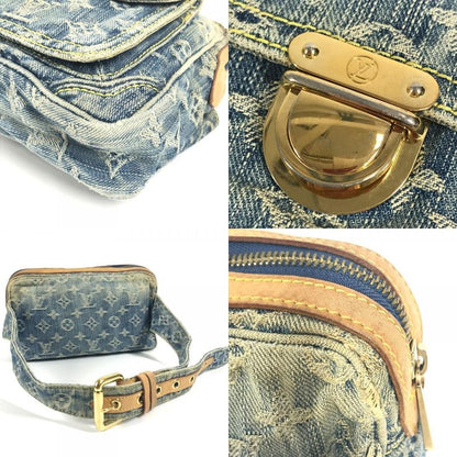 Louis Vuitton Waist Bag Monogram Denim Canvas Blue