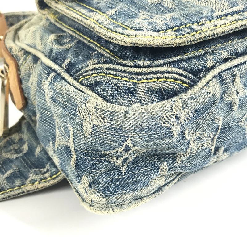 Louis Vuitton Waist Bag Monogram Denim Canvas Blue