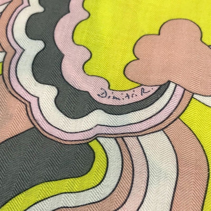 Hermes Scarf Carre Geant 140 Cashmere Pink
