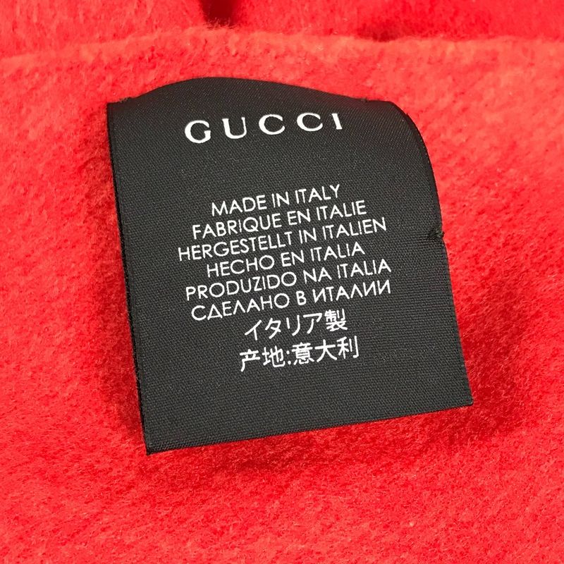 Gucci Scarf Bosco Cashmere Red