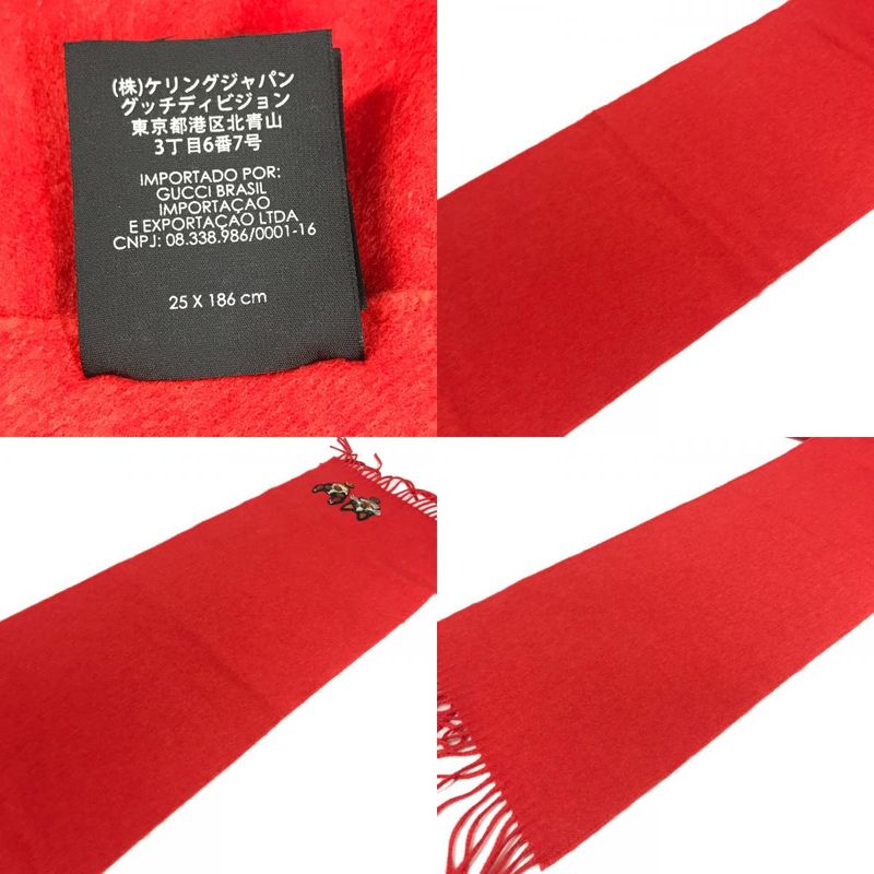 Gucci Scarf Bosco Cashmere Red
