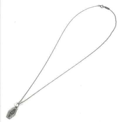 Tiffany & Co. Necklace NY Plate Diamond New York Silver