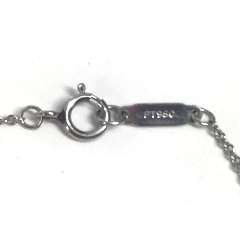 Tiffany & Co. Necklace NY Plate Diamond New York Silver