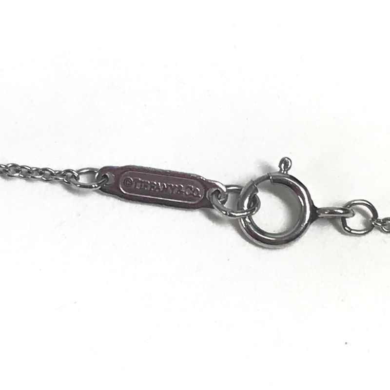Tiffany & Co. Necklace NY Plate Diamond New York Silver