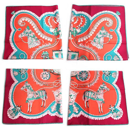 Hermes Carre 90 Paperoles Scarf