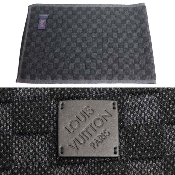 Louis Vuitton Neo Petit Damier Scarf Black