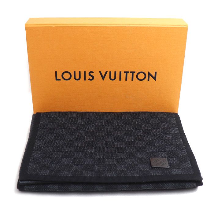 Louis Vuitton Neo Petit Damier Scarf Black
