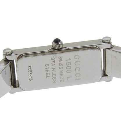 Gucci Stainless Steel Quartz Analog Display Silver Dial Watch