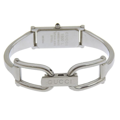 Gucci Stainless Steel Quartz Analog Display Silver Dial Watch