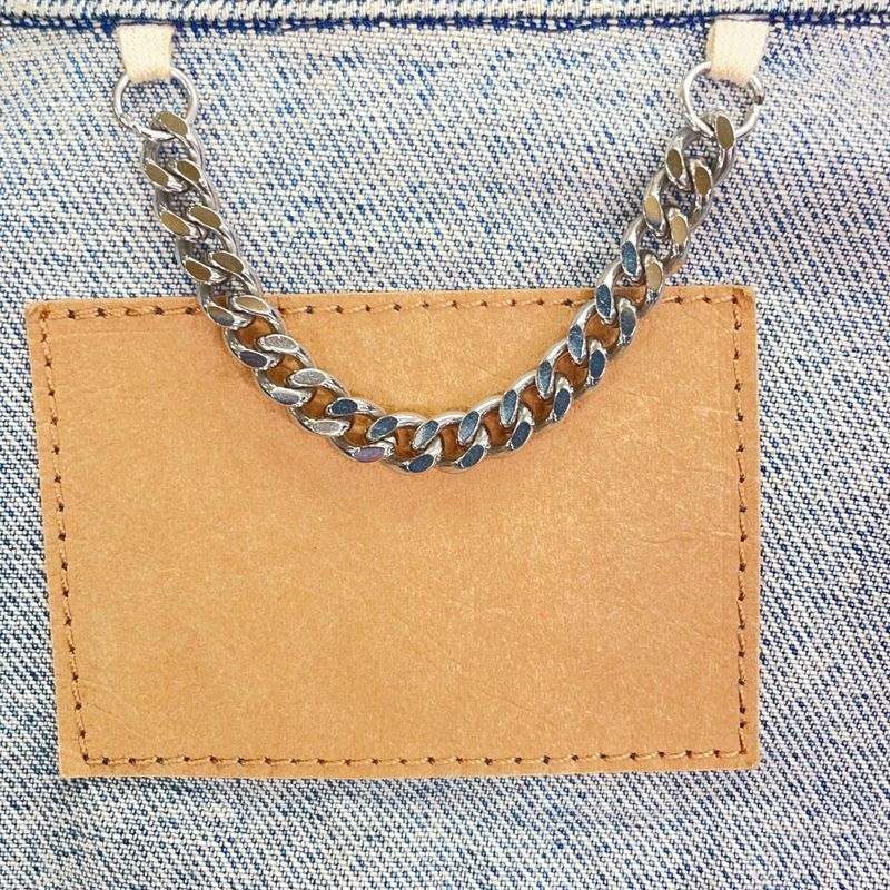 Balenciaga Indigo Reconstruction Swing Denim Jacket 34