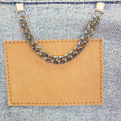 Balenciaga Indigo Reconstruction Swing Denim Jacket 34