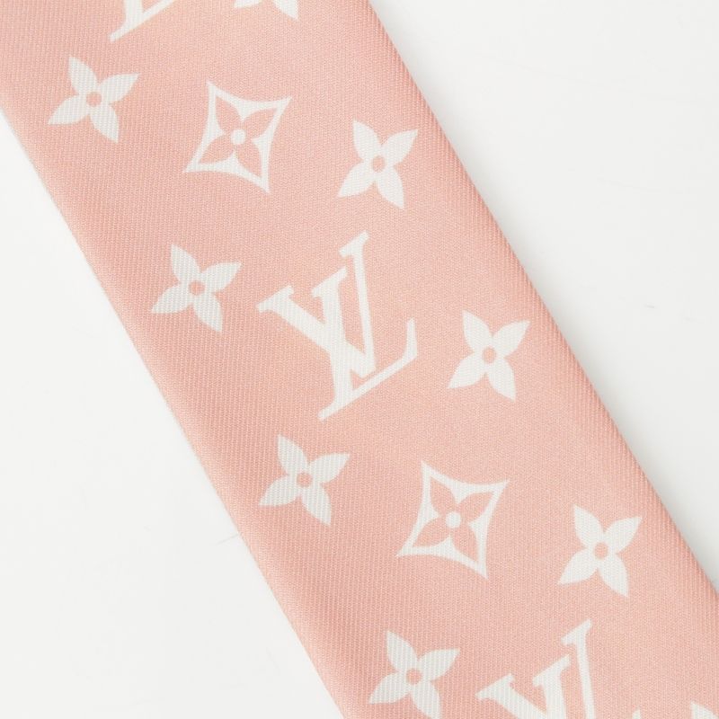 Louis Vuitton Silk Bandeau BB Ultimate Scarf Bronze