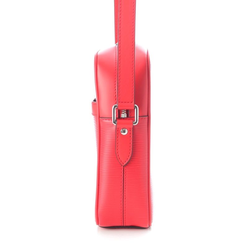 Louis Vuitton Supreme Danube PM Epi Logo Shoulder Bag Red