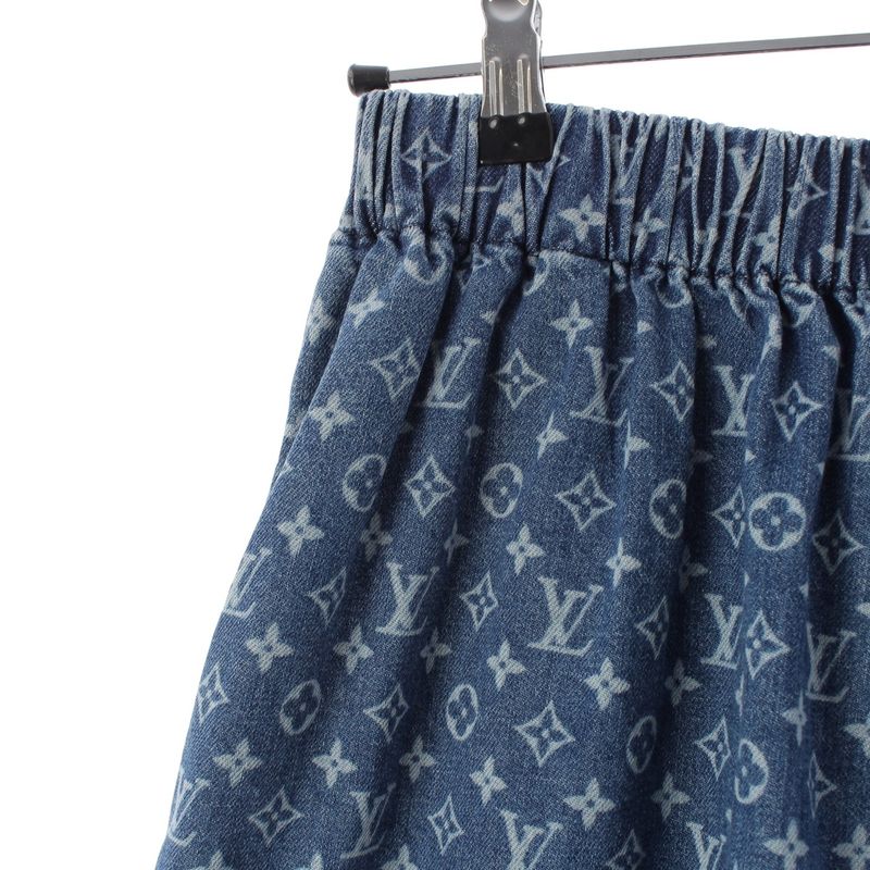Louis Vuitton Cotton Monogram Sweatshirt Denim Pants