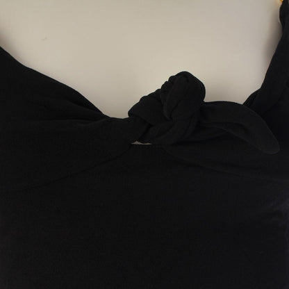 Gucci S Rayon Era Marina Chain Top Camisole Black