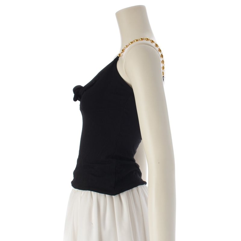 Gucci S Rayon Era Marina Chain Top Camisole Black