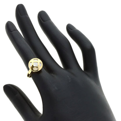 Cartier Pasha White Shell 49 Ring 18K Yellow Gold