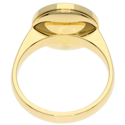 Cartier Pasha White Shell 49 Ring 18K Yellow Gold