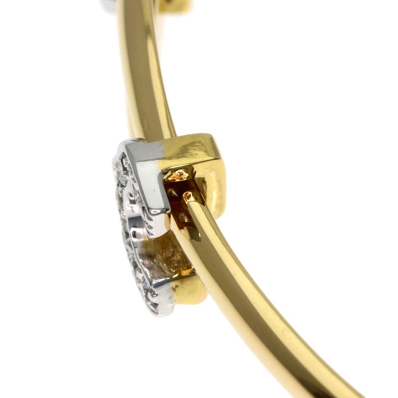 Cartier Vintage 2C Diamond Bracelet 18K Yellow Gold