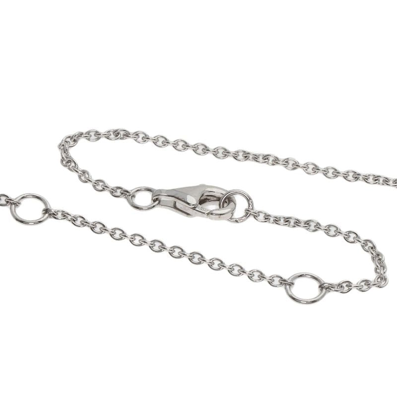 Chanel Camellia Diamond Necklace 18K White Gold