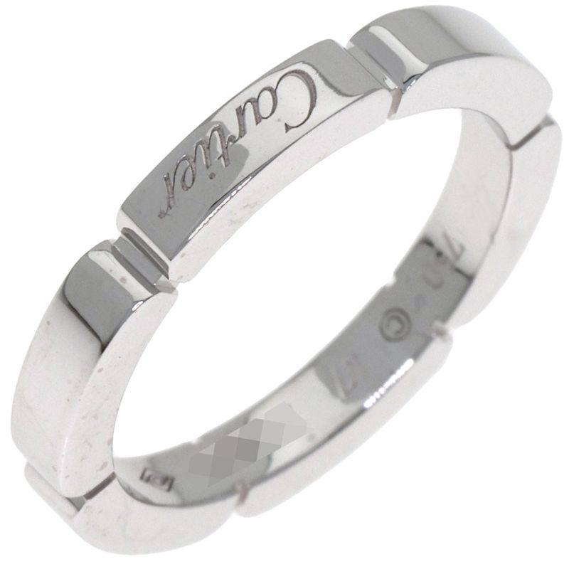 Cartier Maillon Panther 47 Ring 18K White Gold