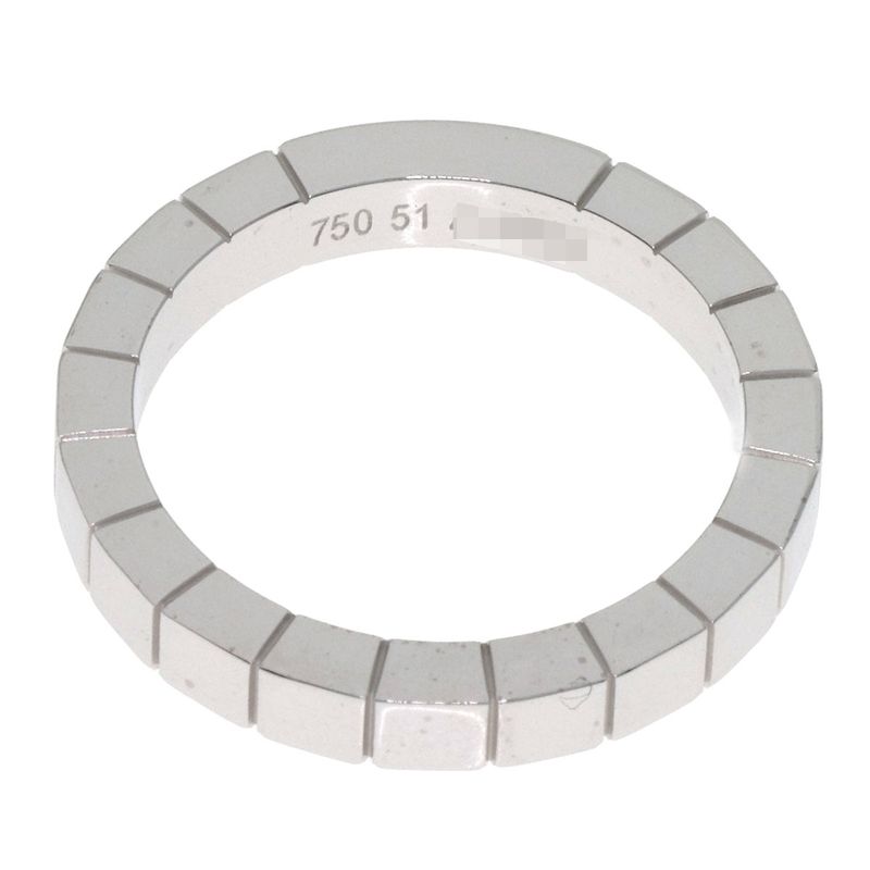 Cartier Lanier 51 Ring 18K White Gold