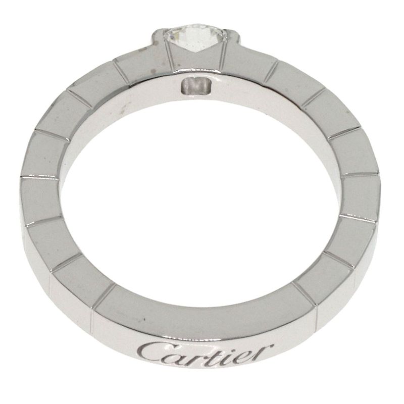 Cartier Lanier Diamond 46 Ring 18K White Gold