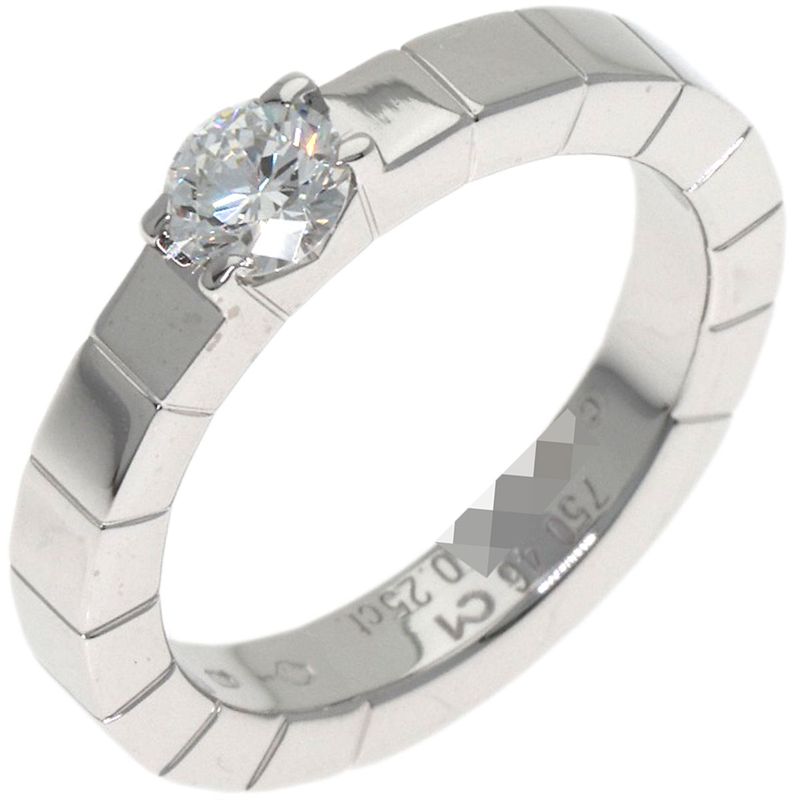Cartier Lanier Diamond 46 Ring 18K White Gold