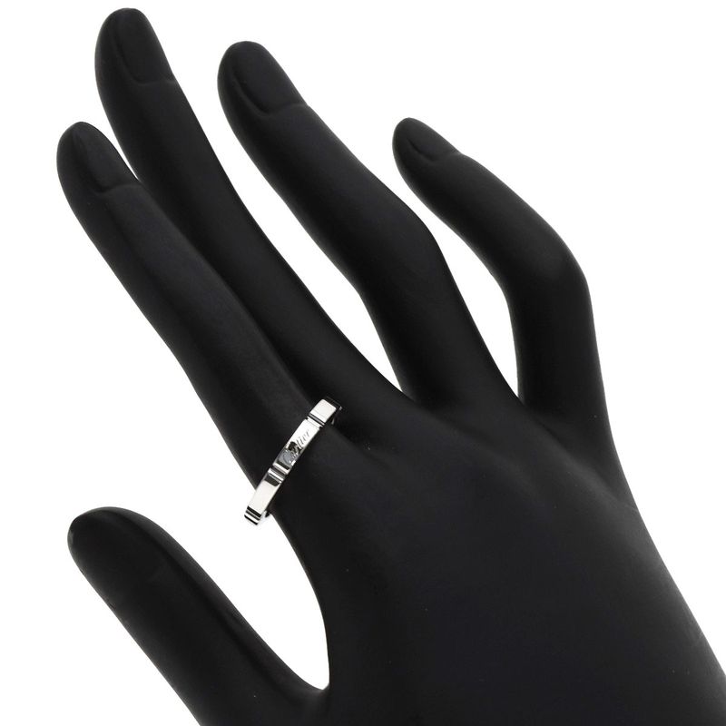 Cartier Maillon Panther 53 Ring 18K White Gold