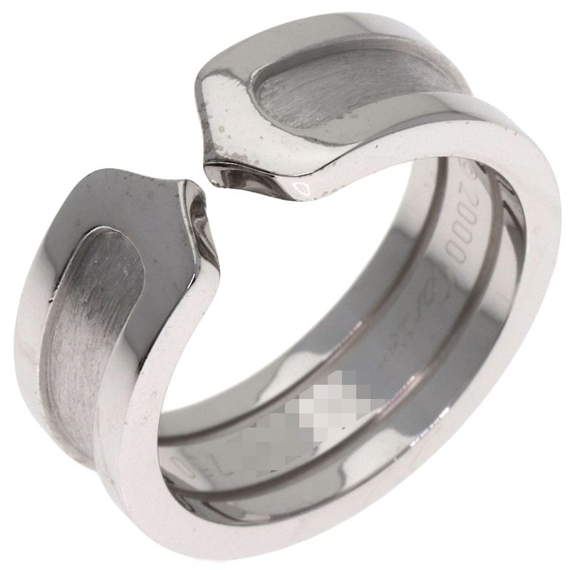 Cartier C2 50 Ring 18K White Gold