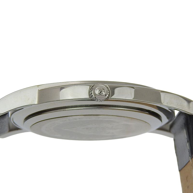 Gucci Class Stainless Steel Leather Quartz Analog Display Black Watch