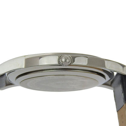 Gucci Class Stainless Steel Leather Quartz Analog Display Black Watch