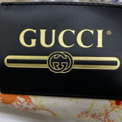 Gucci Ivory Colorful Print Mini Denim Skirt 38