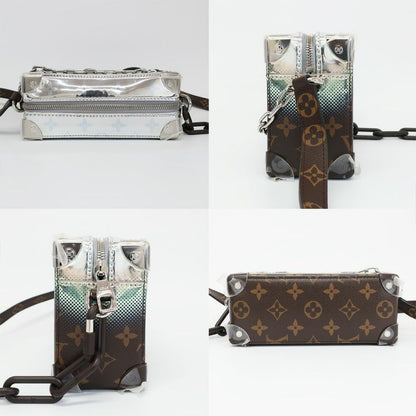 Louis Vuitton Mini Soft Trunk Monogram Metallic Nebula Canvas Shoulder Bag