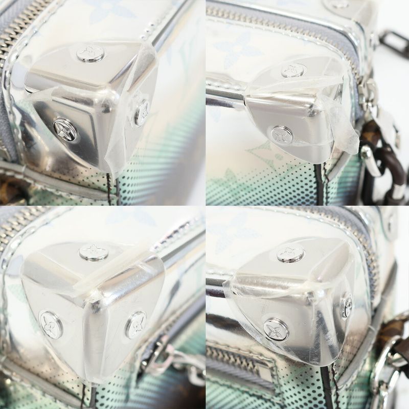 Louis Vuitton Mini Soft Trunk Monogram Metallic Nebula Canvas Shoulder Bag