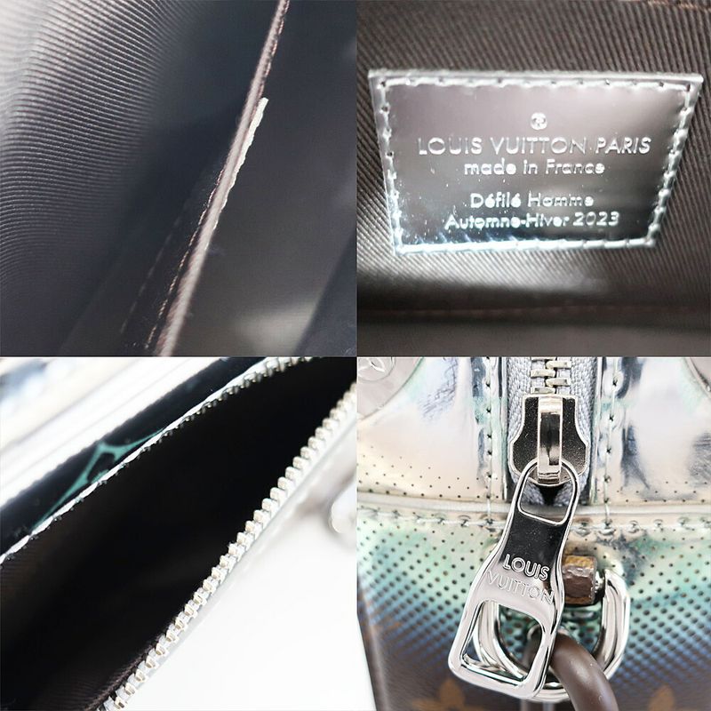 Louis Vuitton Mini Soft Trunk Monogram Metallic Nebula Canvas Shoulder Bag