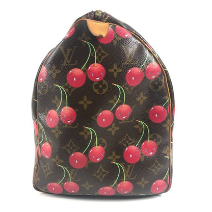 Louis Vuitton Boston Bag Keepall 45 Monogram Cherry Canvas