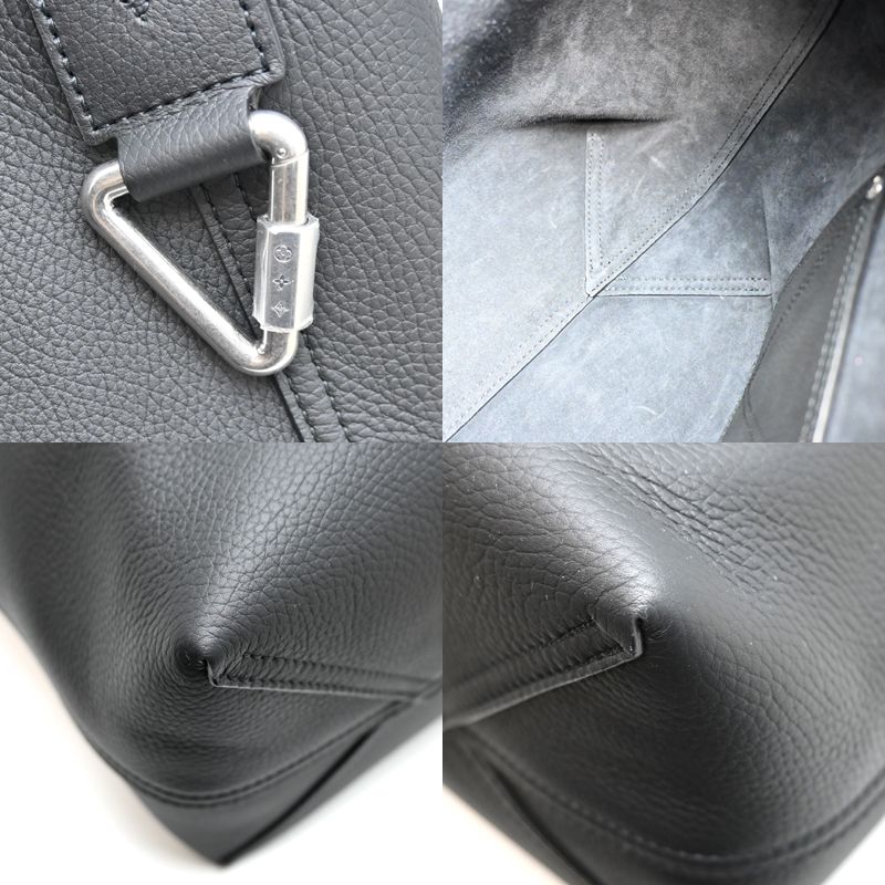 Louis Vuitton Tote Leather Black