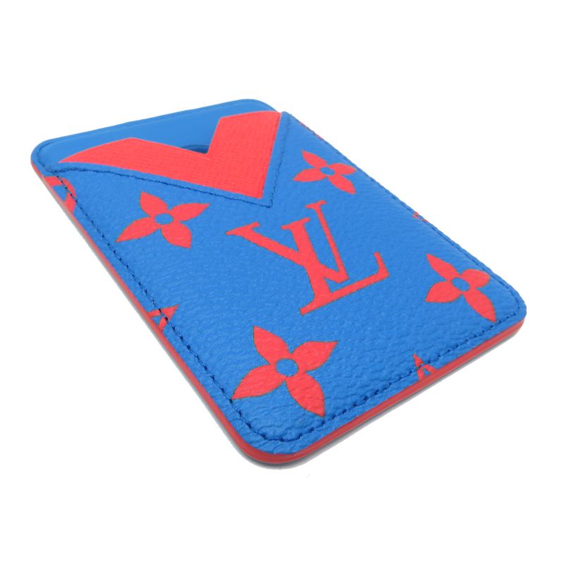 Louis Vuitton Card Case Blue