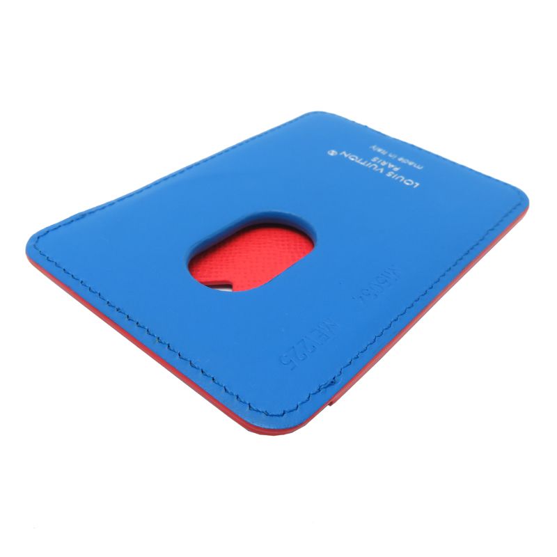 Louis Vuitton Card Case Blue